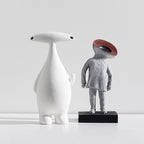Abstract Scandinavian Resin Figurine
