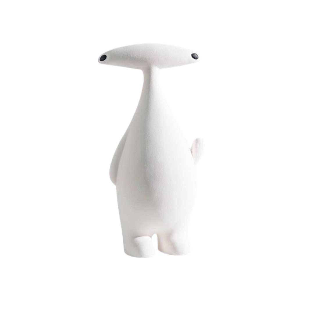 Abstract Scandinavian Resin Figurine