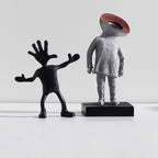 Abstract Scandinavian Resin Figurine