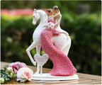 Embracing Couple Resin Figurine