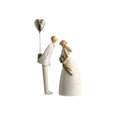 Embracing Couple Resin Figurine
