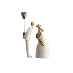 Embracing Couple Resin Figurine