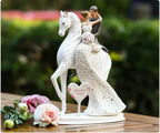 Embracing Couple Resin Figurine