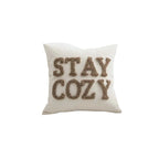 Stay Cozy Polyester Cushion Cover, 45 x 45 cm