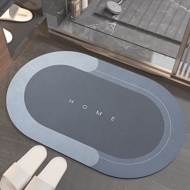 Quick Dry Bath Mat with Foam Padding