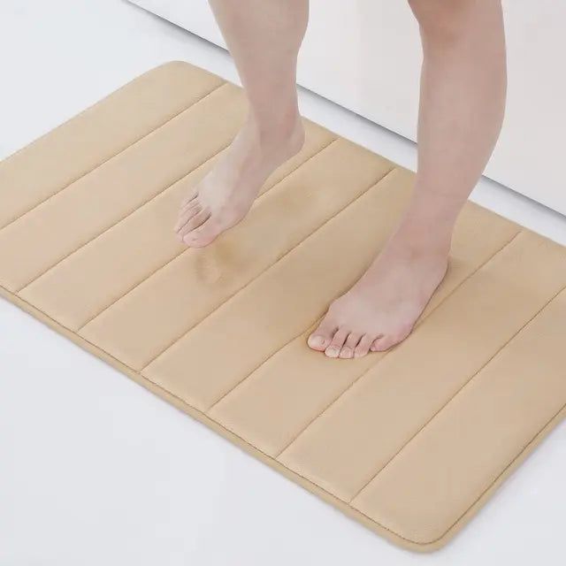 Coral Velvet Microfibre Bath Mat