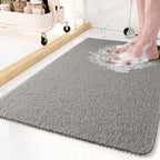 Quick Dry Bath Mat with Non-Slip Surface