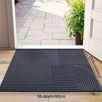 Striped Microfibre Entrance Doormat