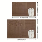 Striped Microfibre Entrance Doormat