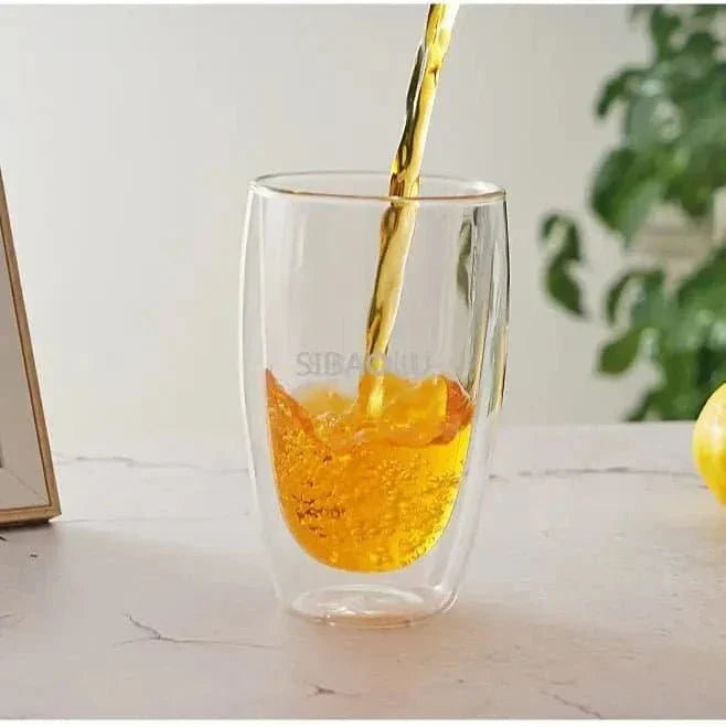 Double Wall Borosilicate Glass Cups