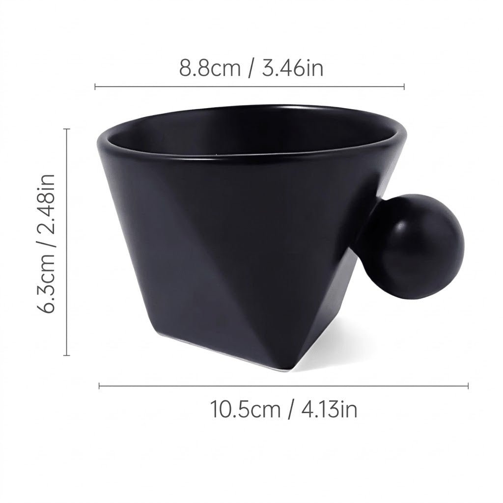 Porcelain Ceramic Mug, 190 ml