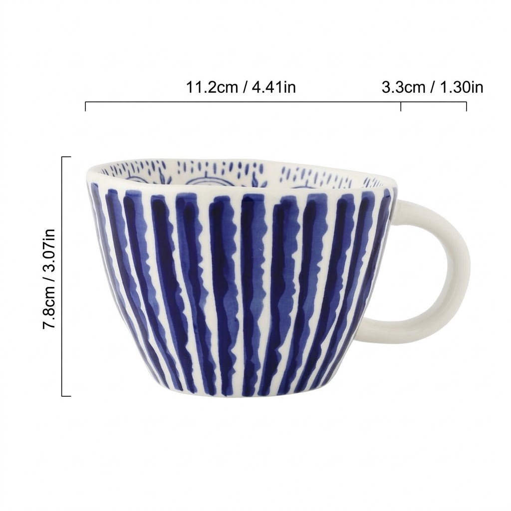 Glazed Ceramic Coffee Cup, 300 ml