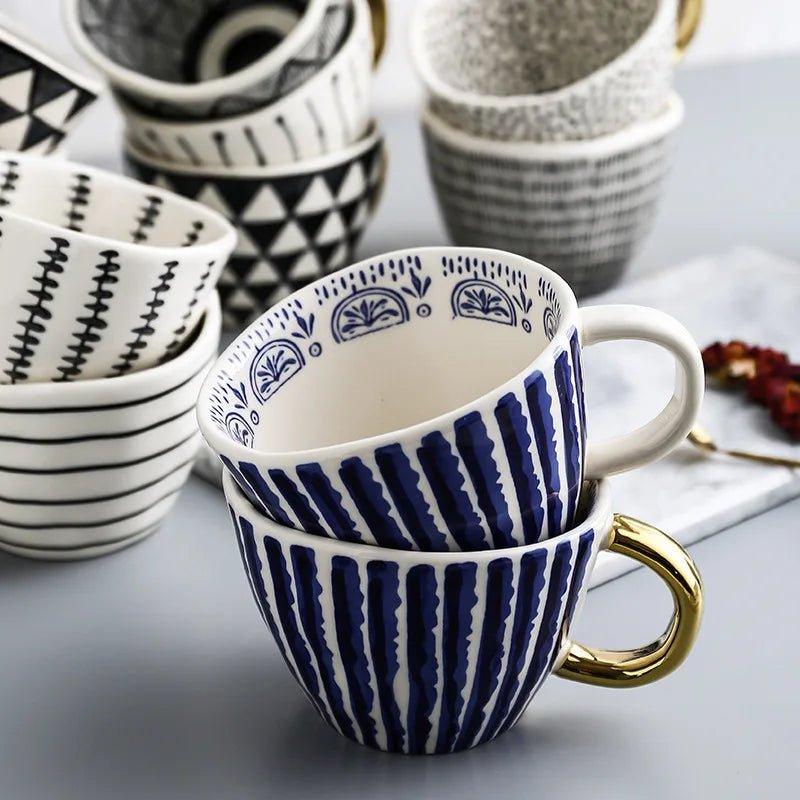 Glazed Ceramic Coffee Cup, 300 ml