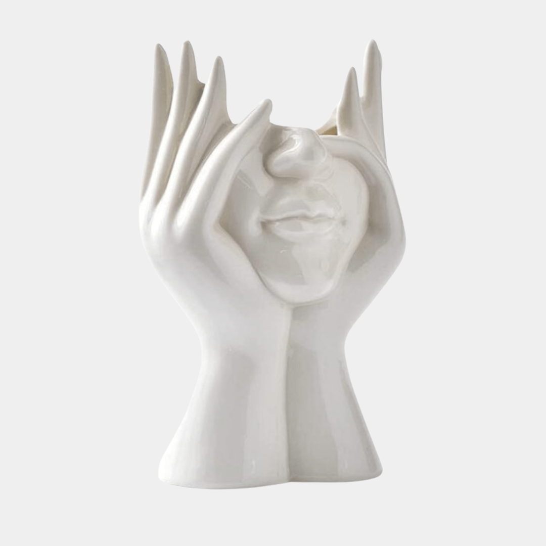 Sculptural Ceramic Flower Vase