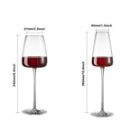 Crystal Wine and Champagne Glasses, Sets of 2, 4 or 6