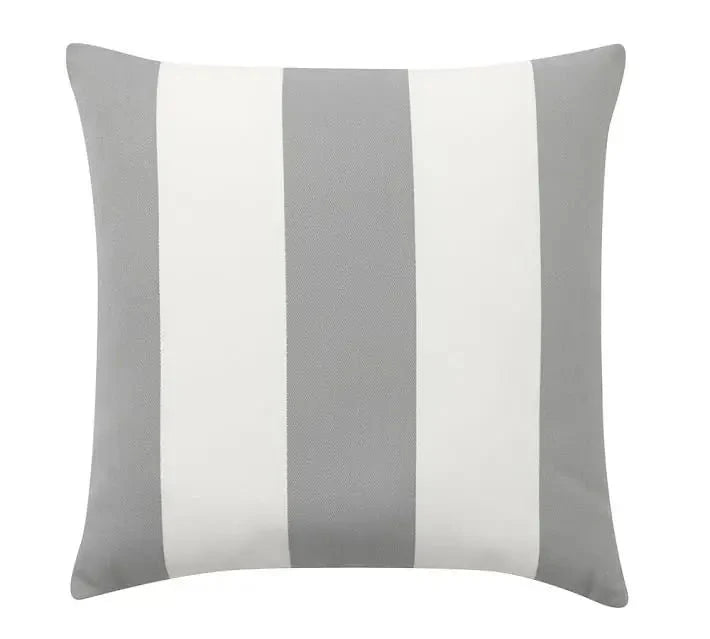 Wide Stripe Velvet Cushion Cover, 45 x 45 cm