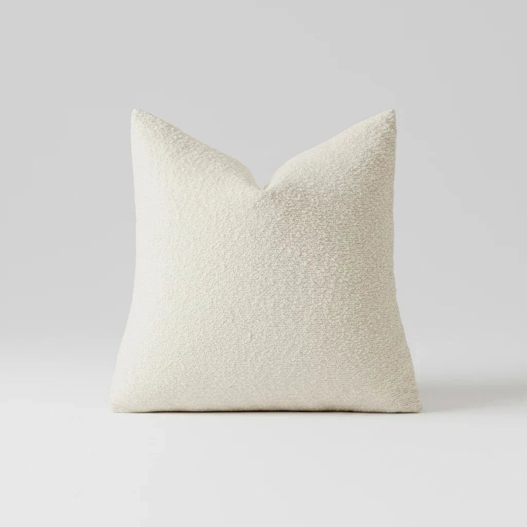 Boucle Cushion Cover with Concealed Zip, 45 x 45 cm