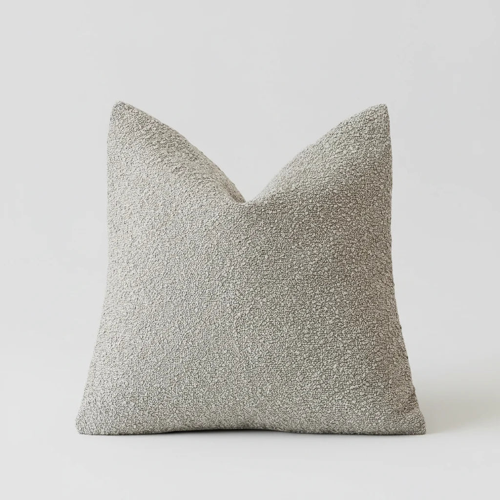 Boucle Cushion Cover with Concealed Zip, 45 x 45 cm