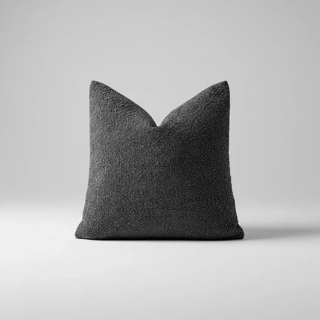 Boucle Cushion Cover with Concealed Zip, 45 x 45 cm