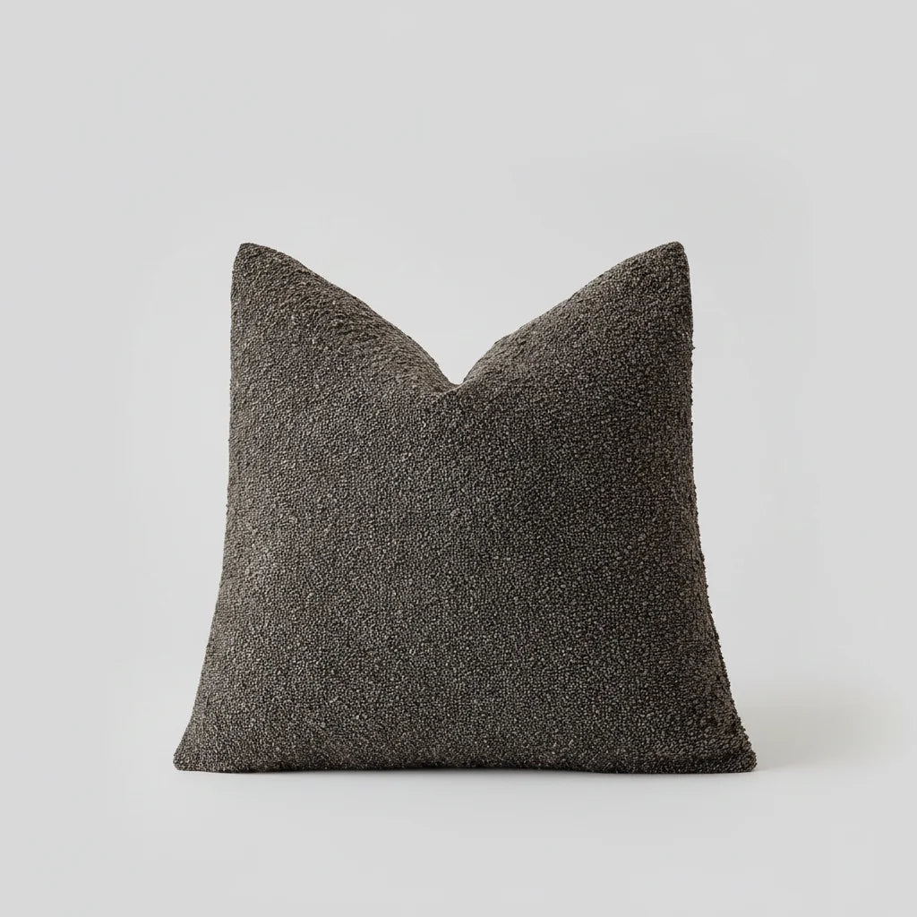 Boucle Cushion Cover with Concealed Zip, 45 x 45 cm