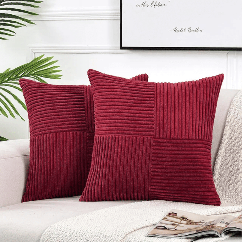 Plush Cushion Cover with Concealed Zip, 45 x 45 cm
