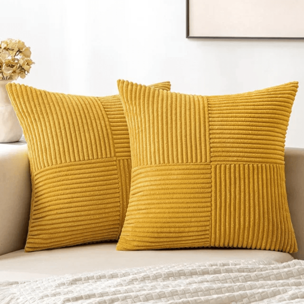 Plush Cushion Cover with Concealed Zip, 45 x 45 cm
