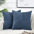 Plush Cushion Cover with Concealed Zip, 45 x 45 cm