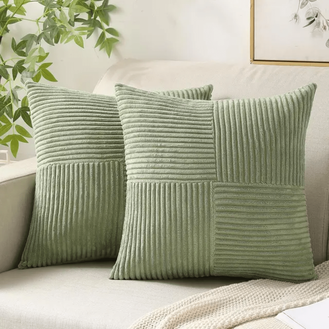 Plush Cushion Cover with Concealed Zip, 45 x 45 cm