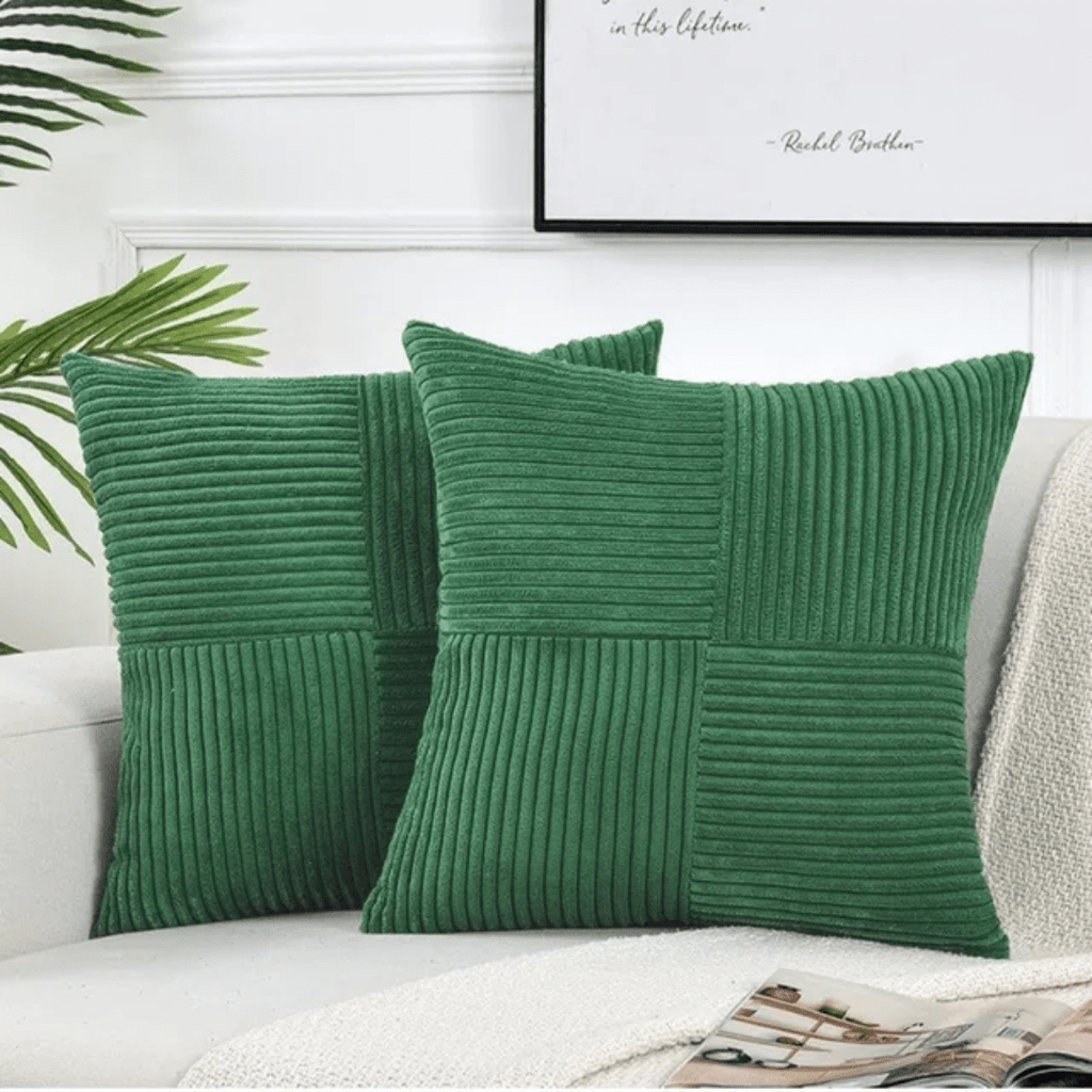Plush Cushion Cover with Concealed Zip, 45 x 45 cm