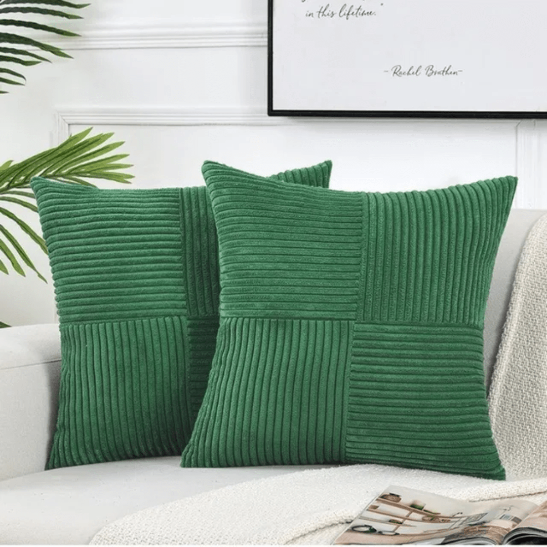 Plush Cushion Cover with Concealed Zip, 45 x 45 cm