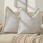 Nordic Stripe Jacquard Cushion Cover