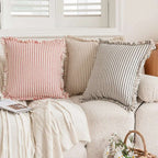 Nordic Stripe Jacquard Cushion Cover