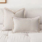 Nordic Stripe Jacquard Cushion Cover