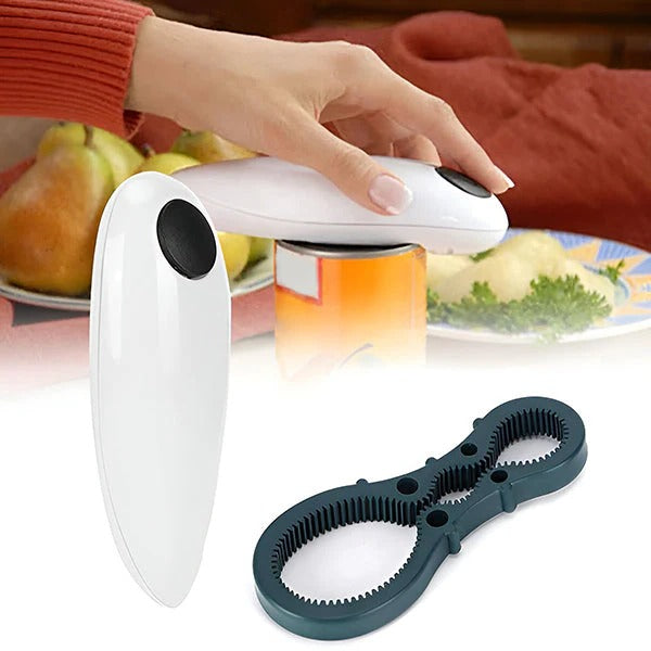 Automatic Electric Can and Bottle Opener, One-Touch Control — product view 1
