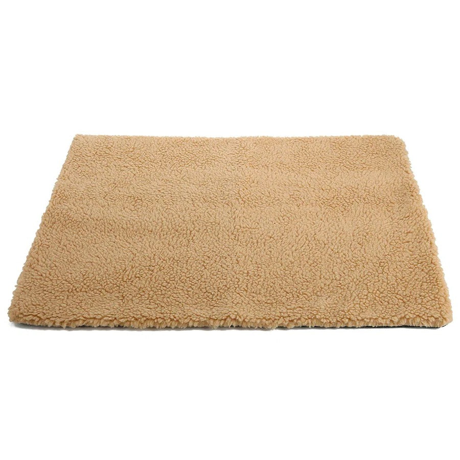 Self-Warming Pet Pad, Washable Non-Electric Faux Fur Mat — product view 1