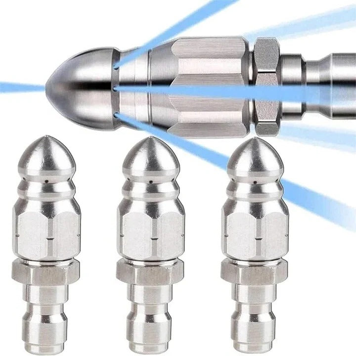 Stainless Steel Sewer Jetter Nozzle for Pressure Washers — product view 2