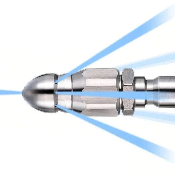 Stainless Steel Sewer Jetter Nozzle for Pressure Washers — product view 3