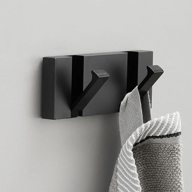 Folding Aluminium Wall Hook Rack, 2 to 5 Hooks — product view 7
