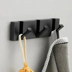Folding Aluminium Wall Hook Rack, 2 to 5 Hooks — product view 8