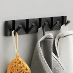 Folding Aluminium Wall Hook Rack, 2 to 5 Hooks — product view 10