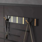 Folding Aluminium Wall Hook Rack, 2 to 5 Hooks — product view 2