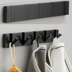 Folding Aluminium Wall Hook Rack, 2 to 5 Hooks — product view 11