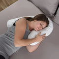 Memory Foam Side Sleeper Pillow with Ear Opening — product view 1