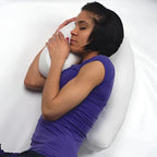 Memory Foam Side Sleeper Pillow with Ear Opening — product view 3