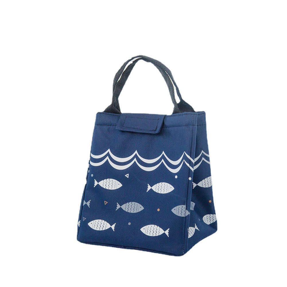 Patterned Insulated Lunch Bag