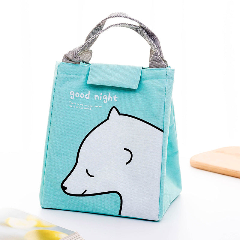 Patterned Insulated Lunch Bag
