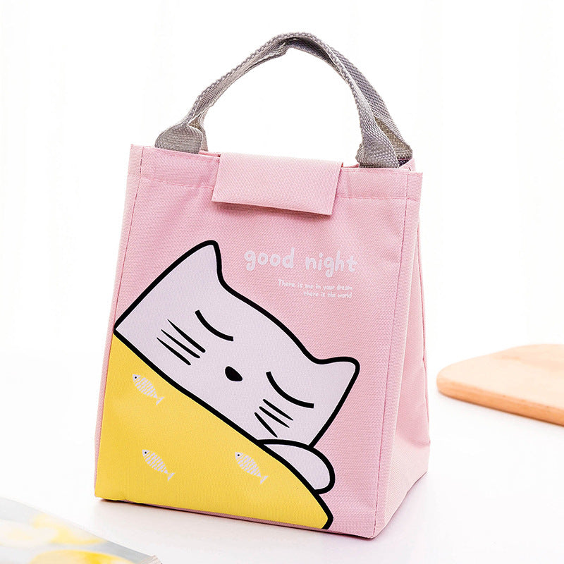 Patterned Insulated Lunch Bag