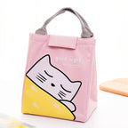 Patterned Insulated Lunch Bag