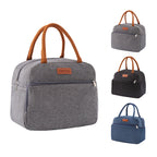 Insulated Lunch Tote with Carry Handles