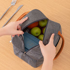 Insulated Lunch Tote with Carry Handles
